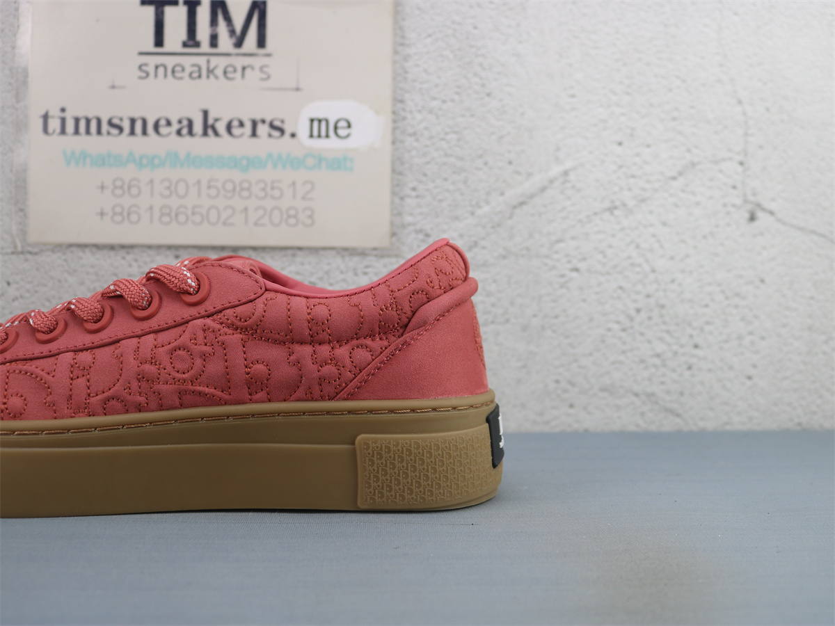 Stone Island x Dior B33 Skateboard Shoes Low-Top Red